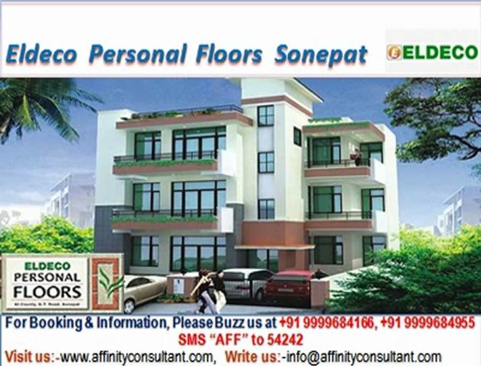 Eldeco Personal floors sector 19 Sonepat @ 09999684166