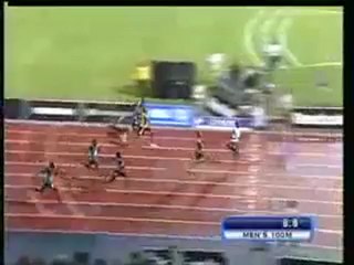 100m Usain Bolt demie final