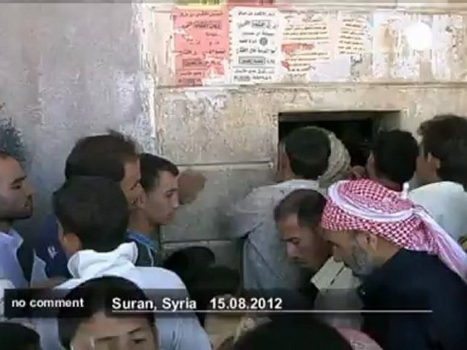 Syria suffers food shortages - no comment