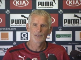 Point presse du coach Gillot