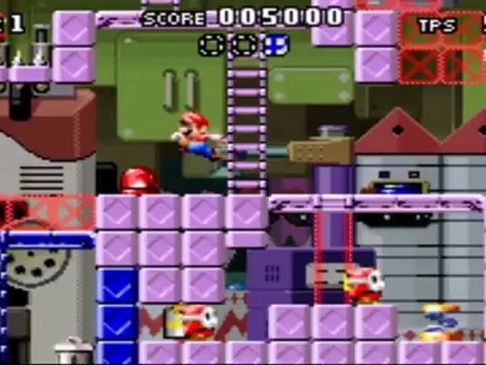 Mario vs. Donkey Kong - Monde 1+ : Mario Toy Factory+ - Niveau 1-1+