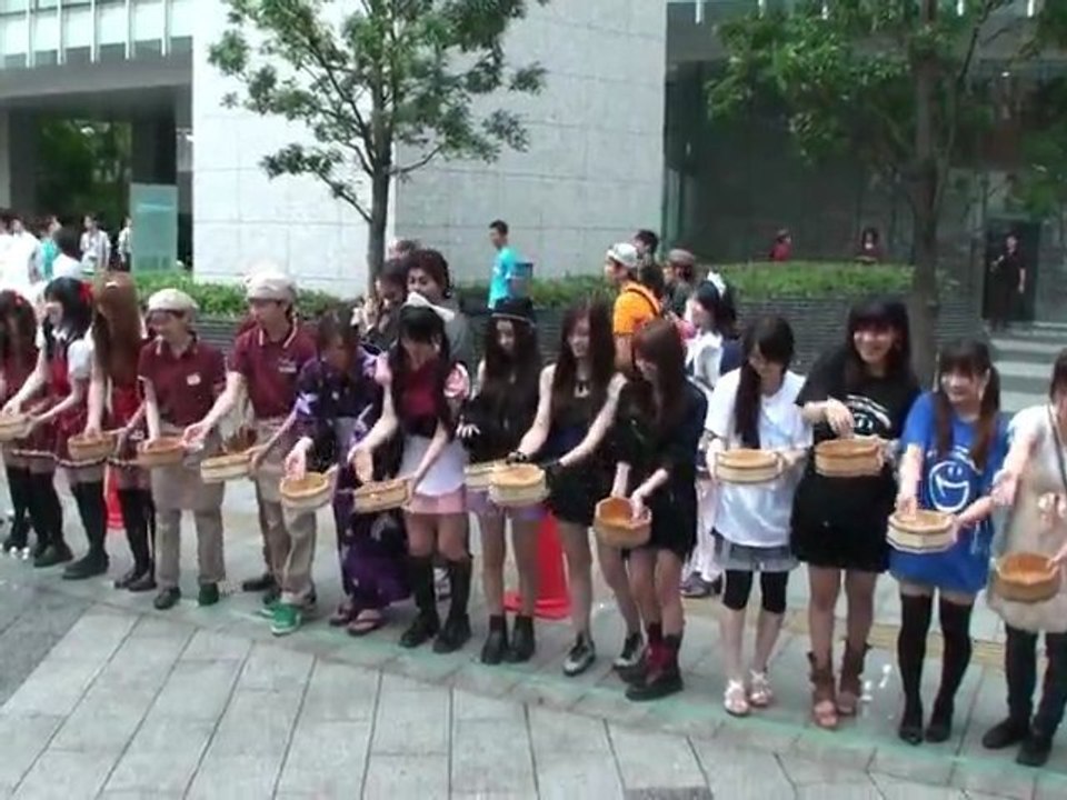 打ち水っ娘大集合 ~with SCANDAL 2011