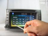 hyundai h1 dvd player gps navigation TV bluetooth touch screen