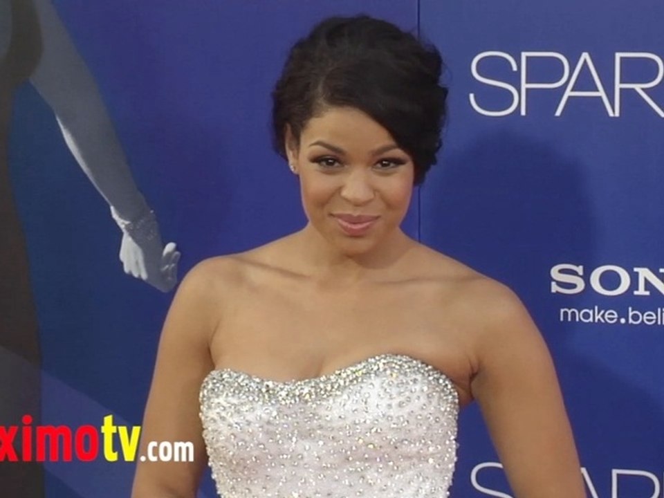 Jordin Sparks Sparkles at "Sparkle" Premiere Arrivals