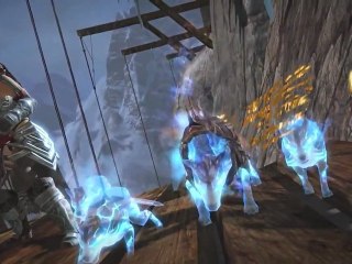 Guild Wars 2 : Loup Brumefeu Skill Elite et Mini Rytlock Brimstone
