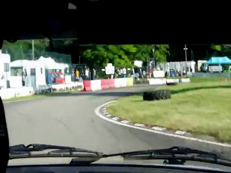 Slalom des 3 frontières 2012 - Manche d'essai Jérémie KECH