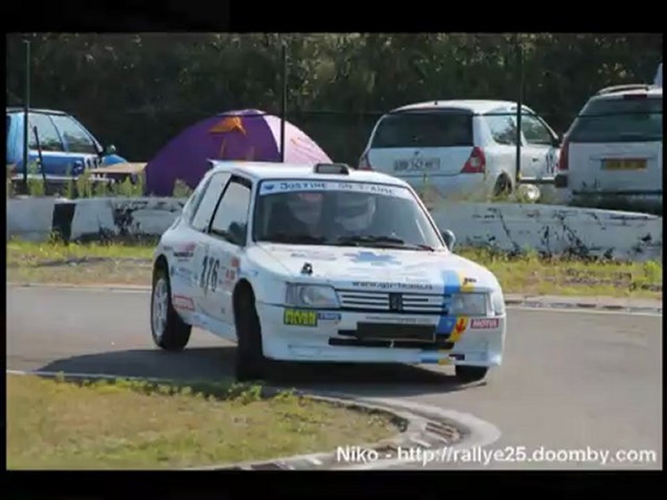 Slalom des 3 frontières 2012 - Manche 1 Sébastien BRAND