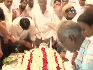 Bollywood Celebs At Cinematographer Ashok Mehta's Funeral