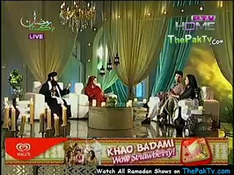 Ramzan Pakistan By PTV Home (Aftar) - 17th August 2012 - Part 1/3