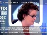 Christine Boutin favorable au mariage homosexuel !