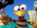 CGRundertow CRAZY CHICKEN PIRATES 3D for Nintendo 3DS Video Game Review