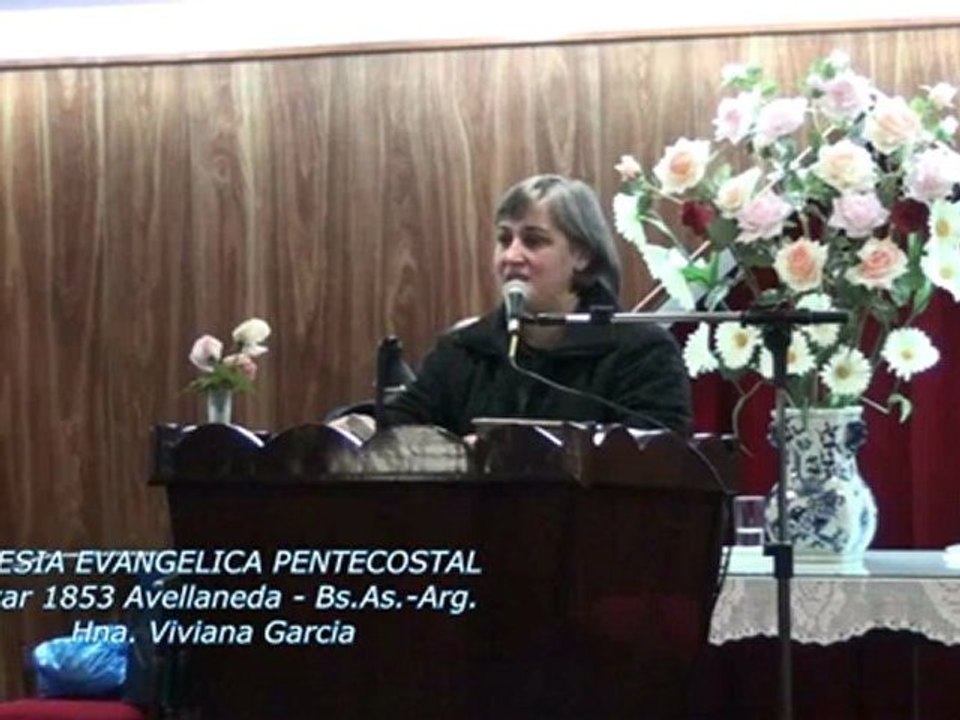 Dando Testimonio del milagro de Dios. Hna. Viviana Garcia. 24-07-2012