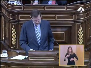 Rajoy: "Me conformo con un español que diga: 'el señor Zapatero tiene razón'"