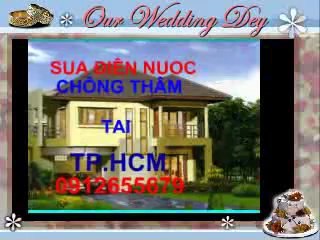 SỬA CHỮA CHỐNG THẤM TẠI TPHCM CALL 0904072157