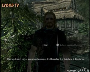 Let's Play Skyrim - Episode 2 - L'arrivée à Rivebois - Lv888 TV