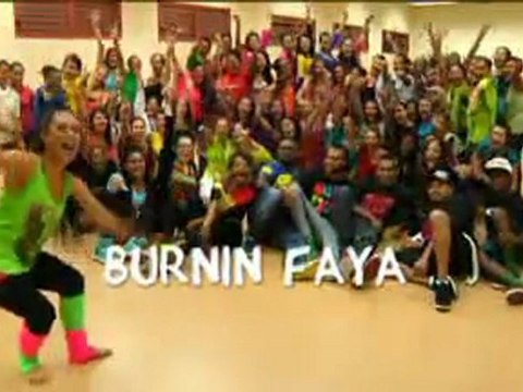 25e anniversaire du Carnaval de Nouméa. Burnin Faya
