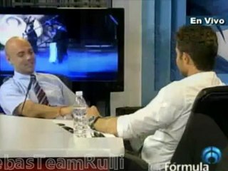 Rulli cambia de look para novela; en el amor está feliz . Con Javier Poza