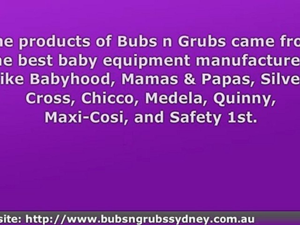 Bubs n Grubs Baby Shop http://www.bubsngrubssydney.com.au