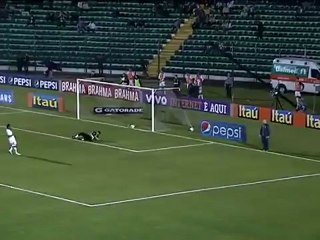 Golaço de Neymar - Figueirense 1 x 3 Santos - 17° Rodada - Brasileirão 2012