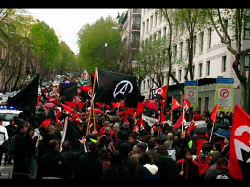 Ⓐ Música Anarquista, Luchar obreros CNT AIT Ⓐ