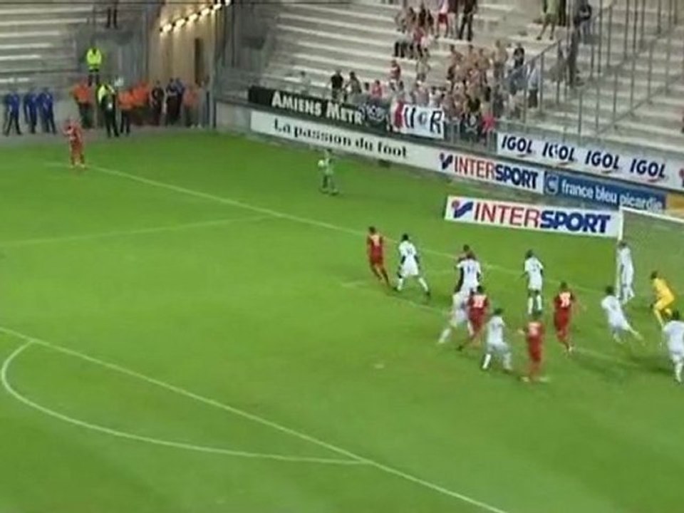 Football : les actions du match Amiens-FC Rouen