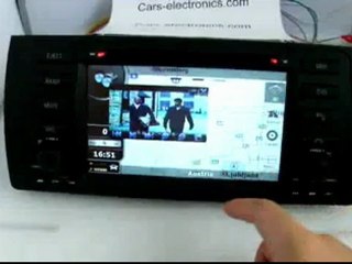 BMW E39 E53 X5 DVD Player GPS Navigation System FREE IGO Maps DVD GPS Navi www.autocardvdgps.com