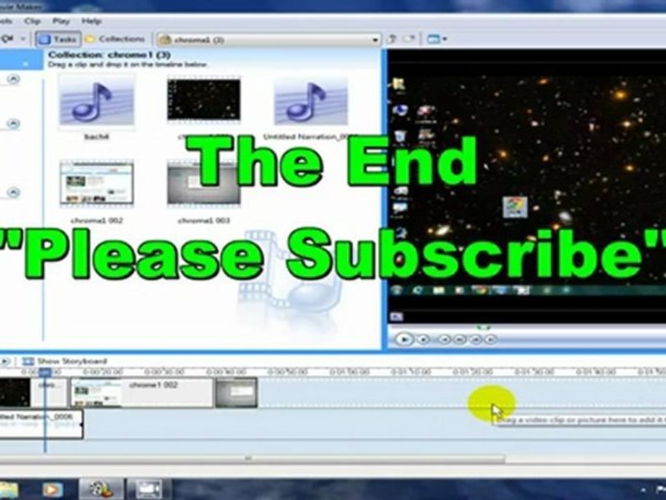 Windows Movie Maker Windows 7 2012 Tutorial Music _ Voice -