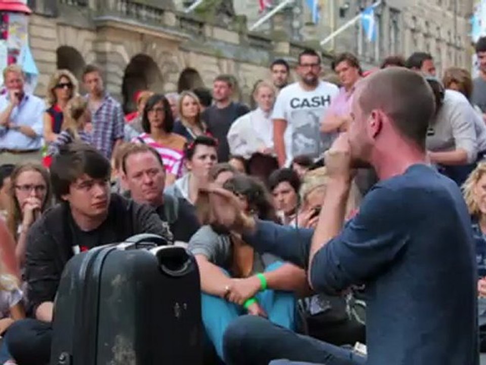 Dave Crowe at the Edinburgh Fringe Festival 2012 (1 of 2)
