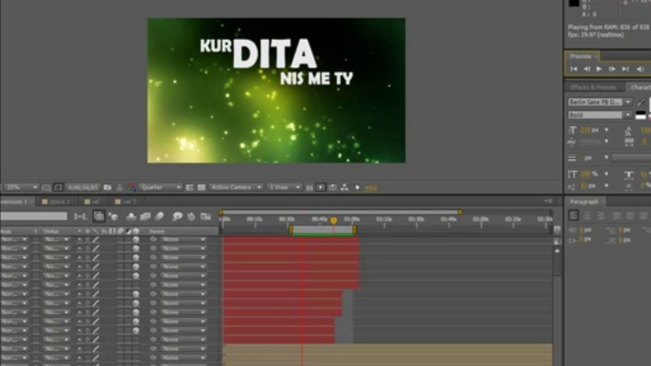 "Me Ty" Editing Video