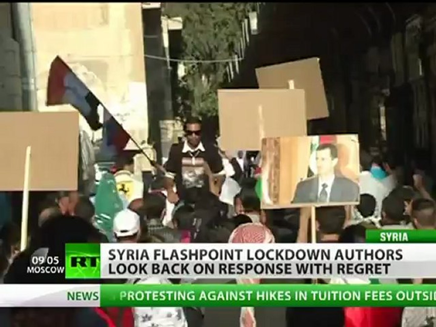 ⁣Syria stuck between rock & hard place?