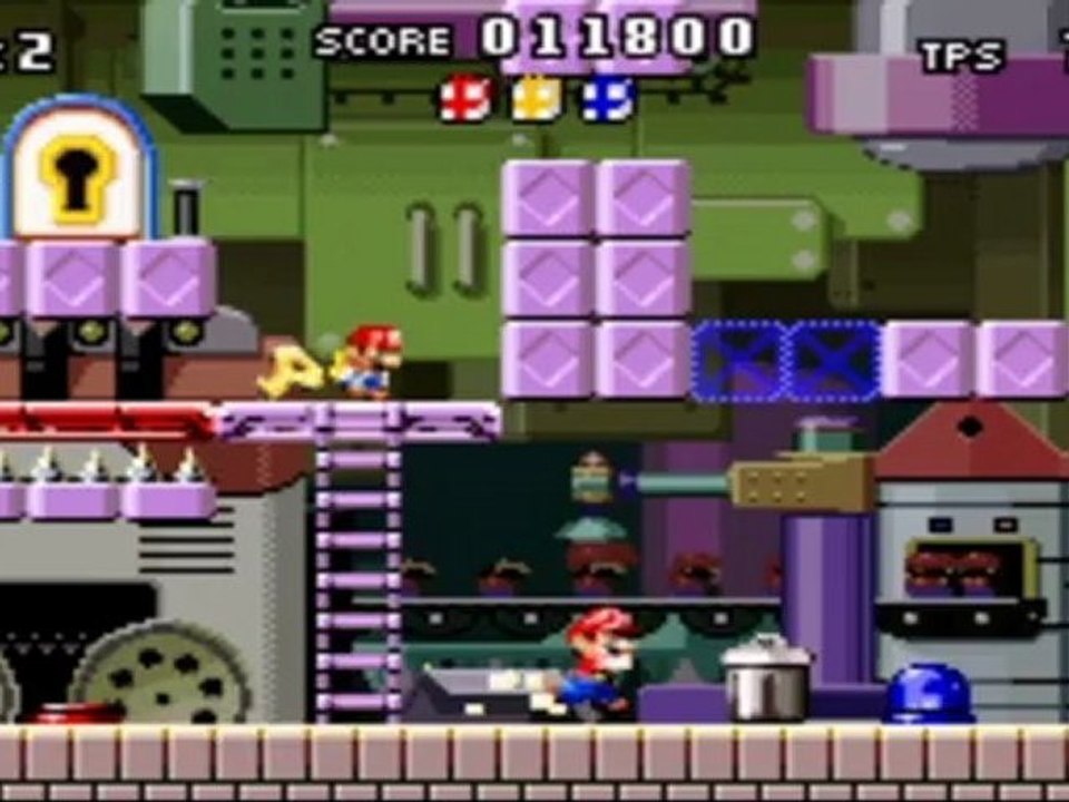 Mario vs. Donkey Kong - Monde 1+ : Mario Toy Factory+ - Niveau 1-2+