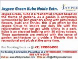 Jaypee greens kube project noida extension @ 09999684905