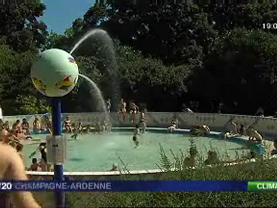 Coup de chaud, tous à l'eau