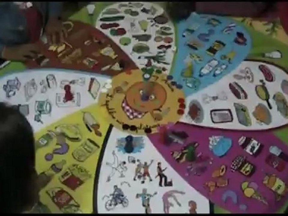 Plateau de jeu "Equilibre sur un plateau©"