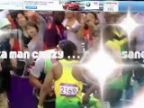 Usain Bolt wins GOLD in 200m in 2012 London Olympics. GAZA MAN CRAZY!