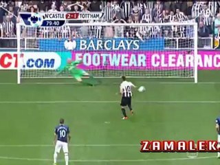 اهداف نيوكاسل وتوتنهام 2-1