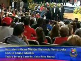 (VÍDEO) Presidente Chávez (2/5) con nuevo Plan Clase Media de la GMVV 17.08.2012