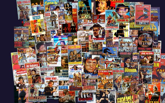 YEŞİLÇAM ATÖLYESİ CENGİZ ASENA CÜNEYT ARKIN 1 afişleri !..