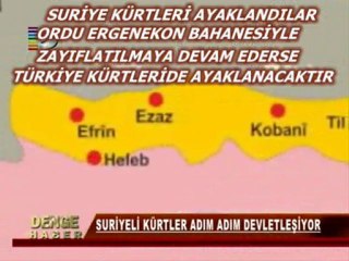 SURİYE KÜRTLERİ İSYAN ÇIKARDILAR
