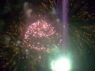 Berre l'Etang : feu d'artifice du 14 juillet 2011