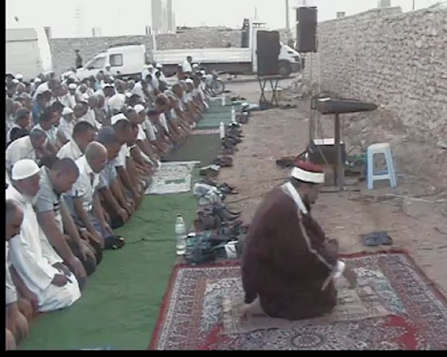 صلاة العيد بالمصلى المختار من طرف مسجد النور قصاص بو علي يوم 1 شوال 1433