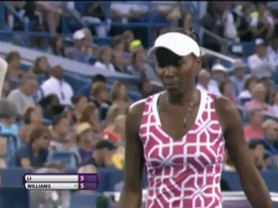 Cincinnati: Li Na schlägt Williams und zieht ins Finale ein