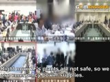 TEPCO TV Conference of Evacuation from Fukushima Daiichi