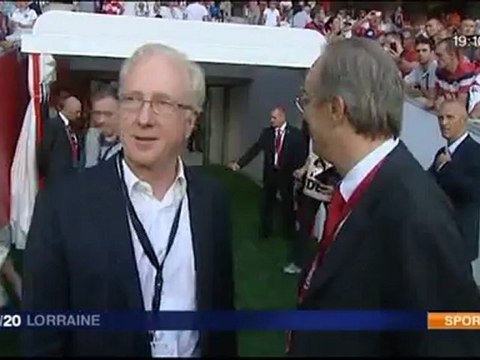 F3L-20120818-soir - A Lille, Jacques Rousselot n'abandonne pas son projet de grand stade