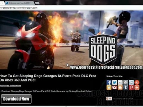 Download Sleeping Dogs Georges St-Pierre Pack DLC - Xbox 360 / PS3