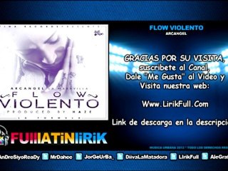 Arcangel - Flow Violento [Letra]