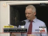 Assange: Estados Unidos debe cesar de amenazar a WikiLeaks‎