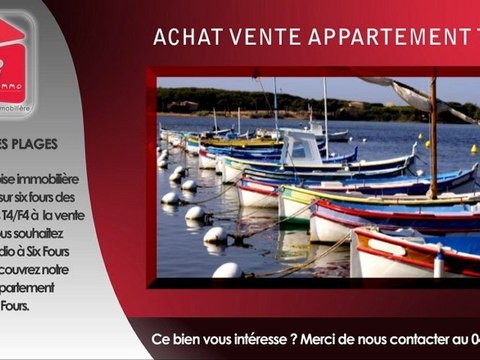 Appartement T4 Six fours vente F4 Six Fours 4 pièces à vendre Six Fours les plages VAR
