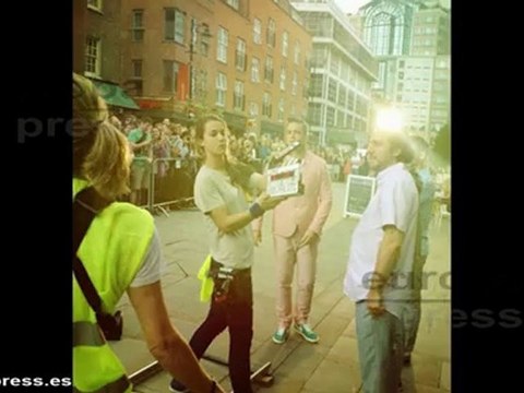 Robbie Williams graba nuevo videoclip en Londres