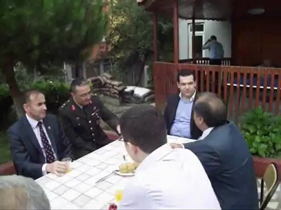 Kumru'da Resmi Kurumlar ve Esnafların Bayramlaşması